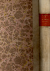 CINAGLI A. - Le monete dei Papi descritte in tavole sinottiche. Fermo, 1848. pp. vi - 480, tavv. 4. splendida ril. in \ pergamena con tassello e angol...