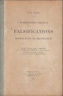 RAVEL O.E. Numismatique Grecque Falsifications moyens pour les reconnaitre. London 1946. Cartonato, pp. 103, tavv. 10 RARO