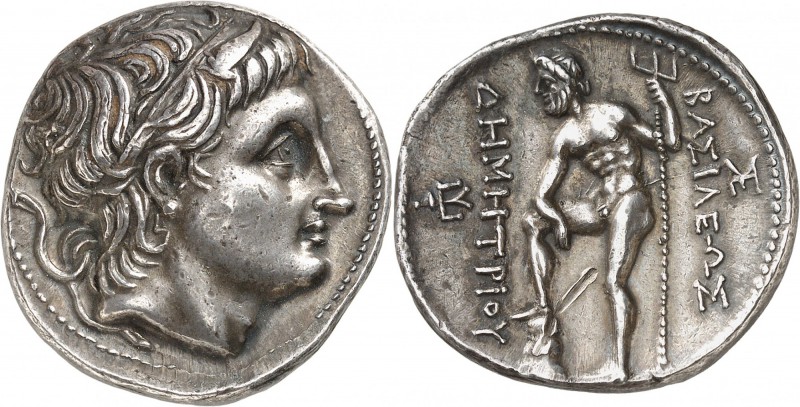 Macédoine - Démétrios Poliorcète (306-284) Tétradrachme - Amphipolis (289-288) M...