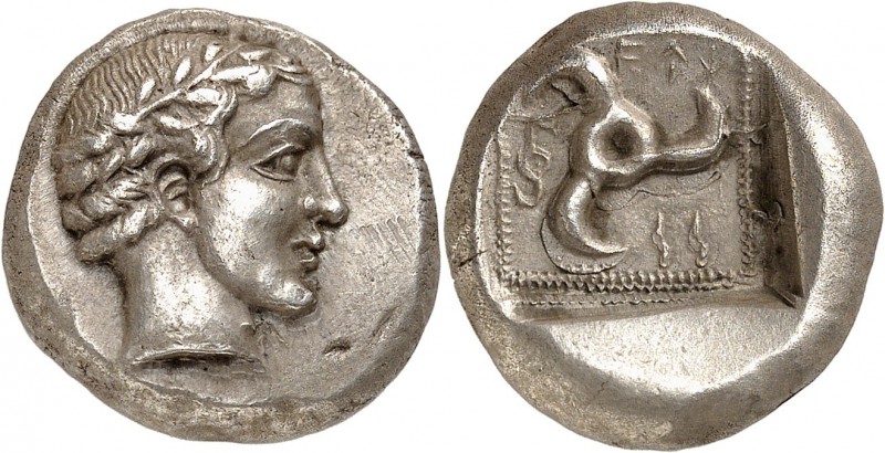 Asie Mineure - Dynastes de Lycie Wekhessere I Statère (460-440) Rarissime dans c...