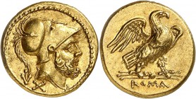 Anonyme 60 asses - Rome (211-207) D’une qualité exceptionnelle et d’un style remarquable. Très rare avec cette combinaison de coins, seulement 5 exemp...