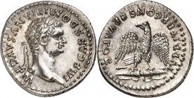 Domitien (81-96) Denier - Rome (88) Exemplaire remarquablement frappé sur flan large. Exemplaire de la C. K. Collection et de la vente Triton XIV du 4...