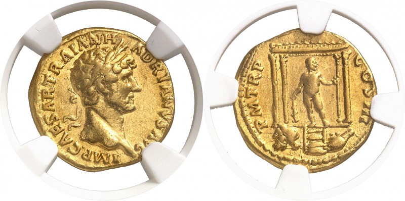 Hadrien (117-138) Aureus - Rome (119-122) Très rare. 7.25g - Cal. manque cf. 132...