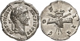 Antonin le Pieux (138-161) Denier - Rome (145-161) D’une qualité hors norme. 3.18g - C. 344 FDC Exceptionnel - GEM MS