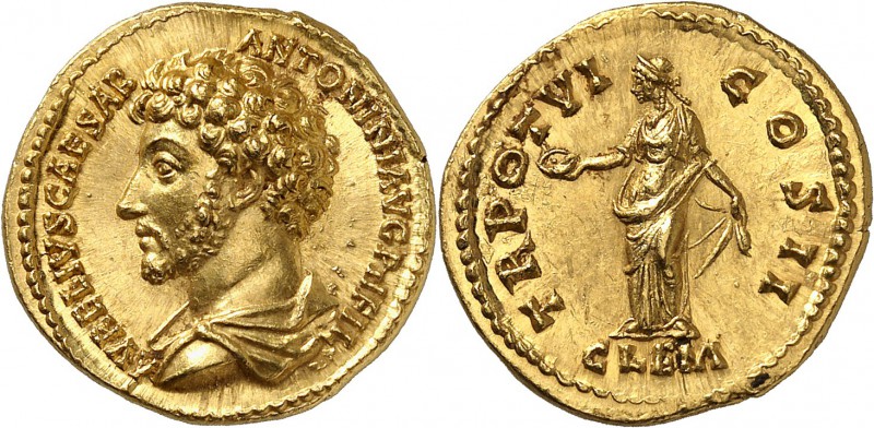 Marc Aurèle (161-180) Aureus - Rome (151-152) D’une qualité et d’un style except...