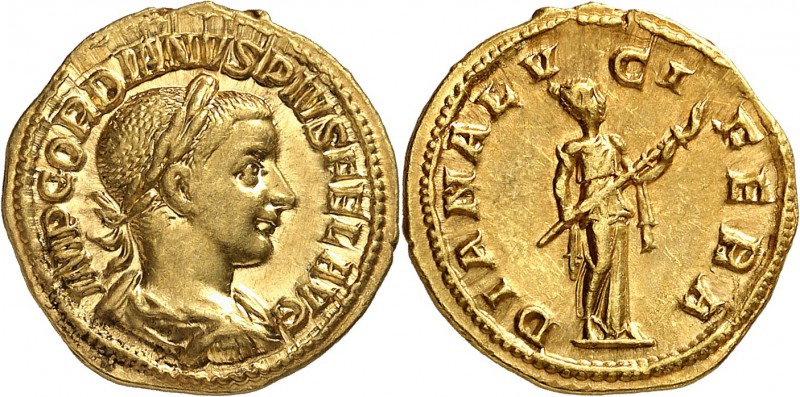 Gordien III (238-244) Aureus - Rome (241) Très rare et d’une qualité remarquable...