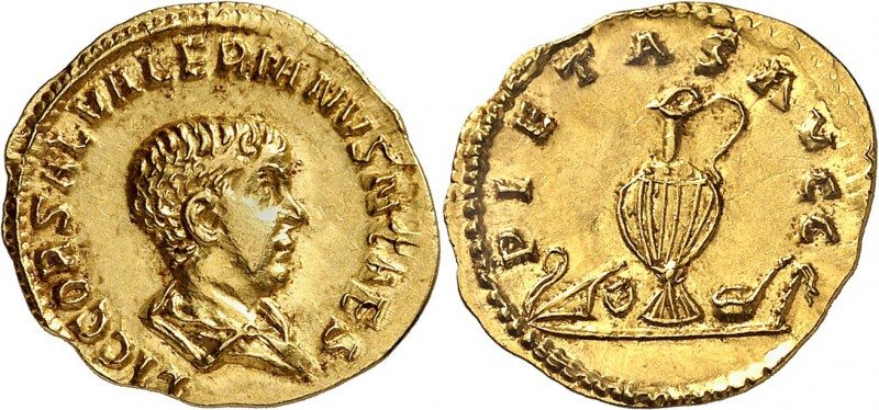 Salonin (258-260) Aureus - Rome (258) D’une insigne rareté et d’une qualité rema...