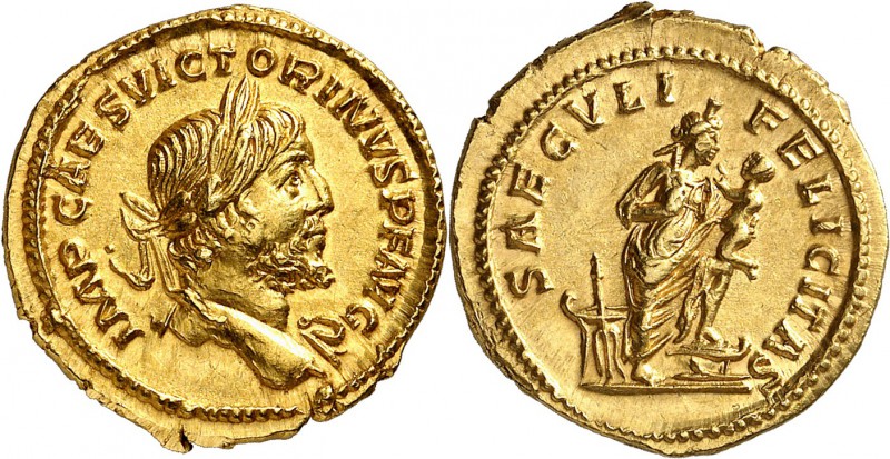 Victorin (269-271) Aureus - Cologne (269-270) D’une insigne rareté et d’une qual...