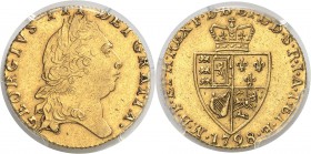 Angleterre Georges III (1760-1820) 1 guinée or - 1798. 8.35g - Fr. 356 Superbe - PCGS AU 58