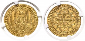France Philippe VI (1328-1350) Parisis d’or - Emission du 6 septembre 1329. D’une grande rareté et d’une qualité remarquable. 6.96g - Dup. 248 - Fr. 2...