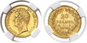 France Louis-Philippe Ier (1830-1848) 20 francs or - 1831 A Paris - Tranche en relief. D’une qualité remarquable. 6.45g - Fr. 553 Pratiquement FDC - N...