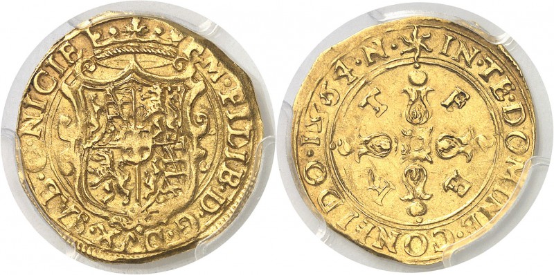 Italie - Savoie Emmanuel-Philibert (1553-1580) Ecu d’or au soleil 6ème type - 15...