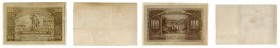 Suisse Confédération Suisse (1848 à nos jours) Paire d’épreuves photographiques unifaces du 100 francs Guillaume Tell - 1 AUGUST 1924 N°00000000 - Dat...