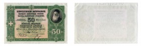 Suisse Confédération Suisse (1848 à nos jours) Epreuve uniface du recto du 50 francs Henri Dunant - 23 NOV 1934 N°4012345 Série 6 U - Numéroté 1 au cr...