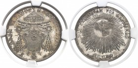 Vatican Siège vacant (1846) 1 scudo - 1846 R Rome. Très rare dans cette qualité - 3950 exemplaires. 26.89g - KM 1335 FDC - NGC MS 65