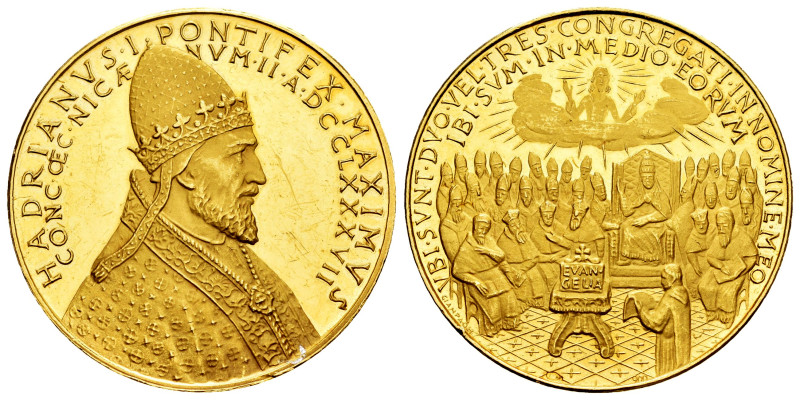 Vatican. Medal. ¿1960?. Au. 17,34 g. Second Vatican Council. Scratches. Metal te...