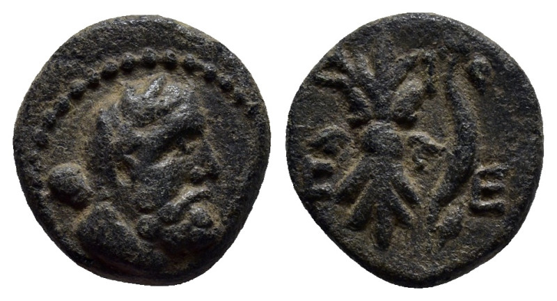 Pisidia, Selge Æ (12mm, 2.3 g). 2nd – 1st century BC. Laureate head of Herakles ...