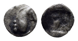 Greek coin
Thraco-Macedonian region Hemiobol(7mm, 0.3 g)