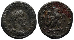 Seleucis and Pieria. Antioch. Trajanus Decius AD 249-251. Billon-Tetradrachm (26mm, 12.3 g). AVT K Γ ME KY TPAIANOC ΔEKIOC CEB, laureate, draped and c...