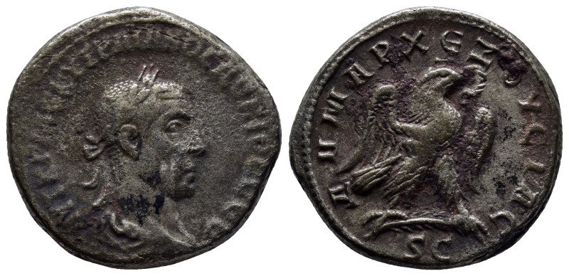 Seleucis and Pieria. Antioch. Trajanus Decius AD 249-251. Billon-Tetradrachm (25...