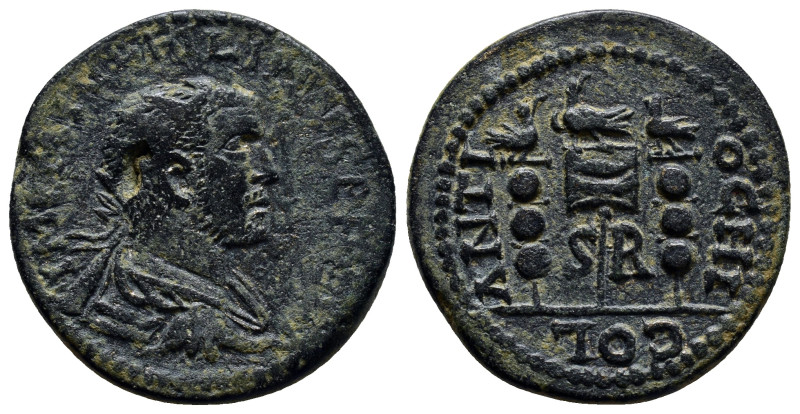 PISIDIA. Antioch. Philip I the Arab (244-249). Ae. (26mm, 10.9 g) Obv: IMP M IVL...