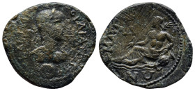 PAMPHYLIA. Magydos. Gordian III. AD 238-244. Ae (25mm, 8.1 g) ΑΥ ΚΑΙ ΜΑΡ ΑΝΤ ΓΟΡΔΙΑΝΟϹ; laureate, draped and cuirassed bust of Gordian III, r., seen f...