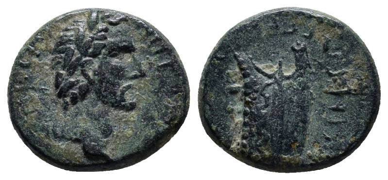 THRACE, Coela. Antoninus Pius. AD 138-161. Æ (17mm, 4.6 g). Laureate head right ...