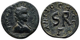 PISIDIA. Antioch. Gallienus (253-268). Ae. (22mm, 7.1 g) Obv: IMP C P AEI LIC CVLIENO. Radiate, draped and cuirassed bust right. Rev: ANTIOCHI CL / Γ....