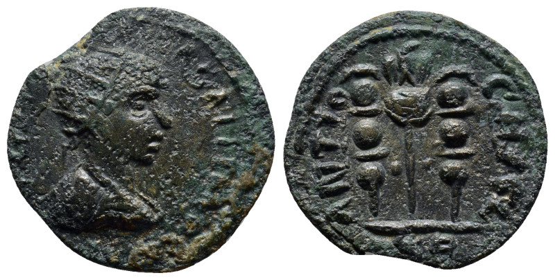 PISIDIA, Antioch, Gallienus (253-268 AD) AE Bronze (22mm, 5.4 g) Obv: IMP CAES P...