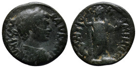 PISIDIA. Antiochia. Caracalla (198-217). Ae. (21mm, 5.4 g) Obv: IMP CAES M AVR AN. Laureate, draped and cuirassed bust right. Rev: ANTIOCH COLONIAE CA...