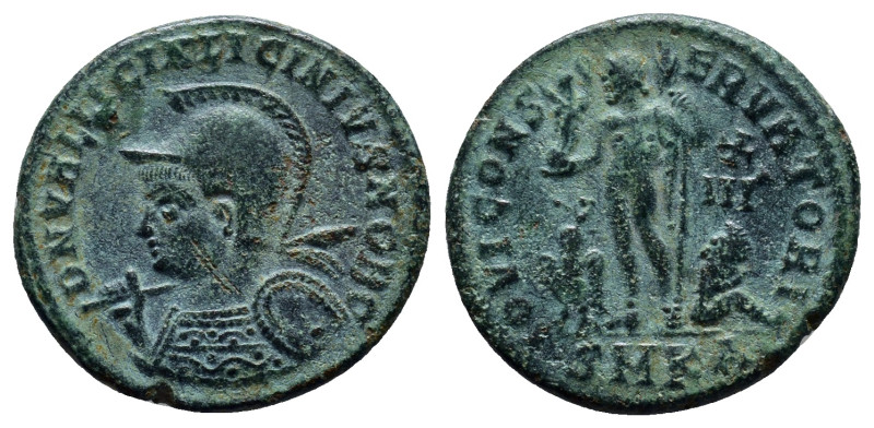 Licinius II Æ Nummus. (19mm, 3.4 g) Cyzicus AD 321-324. D N VAL LICIN LICINIVS N...