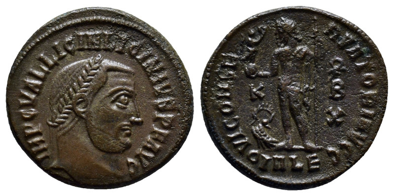 Licinius I Æ Follis. (19mm, 4.1 g) Alexandria, AD 315-6. IMP C VAL LICIN LICINIV...