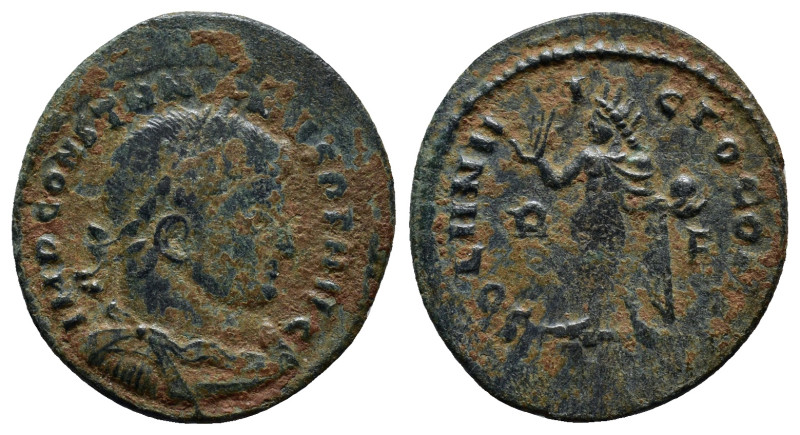 Constantine I ‘The Great’ (307-337), AE follis, issued 314. Rome, (21mm, 2.9 g)....