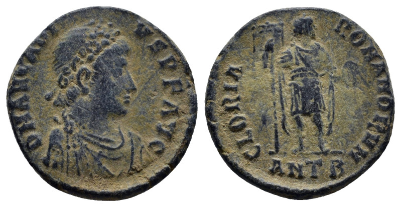 Arcadius. A.D. 383-408. AE (21mm, 5.9 g). Antioch mint, struck A.D. 393-395. D N...