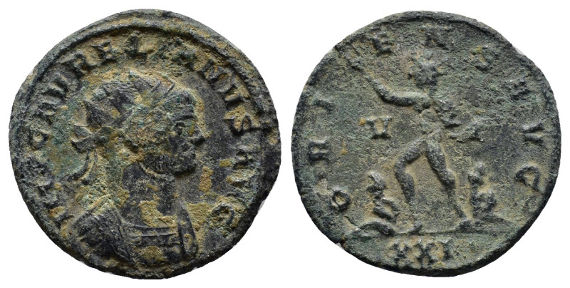 Aurelianus (270-275 AD). AE Antoninianus (21mm, 3.9 g), Cyzicus. Obv. IMP AVRELI...