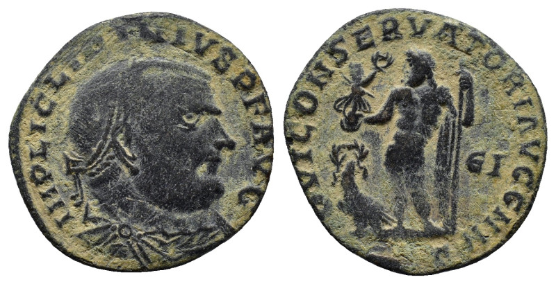 Licinius I. AD 308-324. Æ Follis (22mm, 2.9 g). Siscia mint. Struck AD 313-315. ...