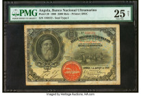 Angola Banco Nacional Ultramarino 2500 Reis 1.3.1909 Pick 29 PMG Very Fine 25 Net. This example has been repaired. HID09801242017 © 2022 Heritage Auct...