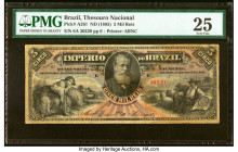 Brazil Thesouro Nacional 5 Mil Reis ND (1885) Pick A261 PMG Very Fine 25. HID09801242017 © 2022 Heritage Auctions | All Rights Reserved