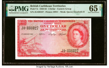 British Caribbean Territories Currency Board 1 Dollar 2.1.1962 Pick 7c PMG Gem Uncirculated 65 EPQ. HID09801242017 © 2022 Heritage Auctions | All Righ...