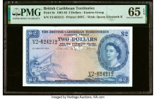 British Caribbean Territories Currency Board 2 Dollars 2.1.1964 Pick 8c PMG Gem Uncirculated 65 EPQ. HID09801242017 © 2022 Heritage Auctions | All Rig...