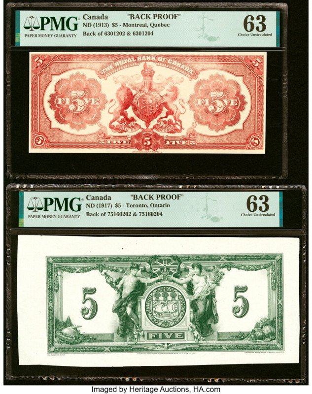 Canada Toronto, ON- Canadian Bank of Commerce $5 ND (1917) Ch.# 75-16-02-02P / 7...