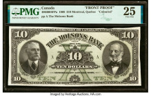 Canada Montreal, PQ- Molsons Bank $10 2.1.1908 Ch.# 490-30-04 PMG Very Fine 25. HID09801242017 © 2022 Heritage Auctions | All Rights Reserved