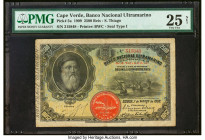 Cape Verde Banco Nacional Ultramarino 2500 Reis 1.3.1909 Pick 5a PMG Very Fine 25 Net. This example has been repaired. HID09801242017 © 2022 Heritage ...