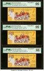 Fiji Reserve Bank of Fiji 7 Dollars 2020 (ND 2022) Pick 122s Five Specimen PMG Gem Uncirculated 66 EPQ (5). HID09801242017 © 2022 Heritage Auctions | ...