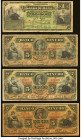 Mexico Group Lot of 8 Examples Fine. Stains, pinholes and previous mounting may be present. HID09801242017 © 2022 Heritage Auctions | All Rights Reser...