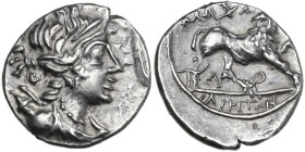 Celtic World. Gaul, Massalia. AR Tetrobol, 200-150 BC. Obv. Bust of Artemis right, wearing stephane, draped; over shoulder bow and quiver. Rev. Lion r...