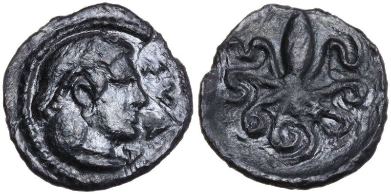 Sicily. Syracuse. Second Democracy (466-405 BC). AR Litra, c. 440-415 BC. Obv. Σ...