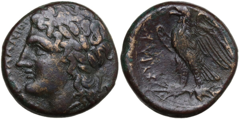 Sicily. Syracuse. Hiketas (287-278 BC). AE 21.5 mm, c. 287-278 BC. Struck under ...