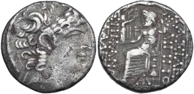 Greek Asia. Seleucid Kings. Philip I Philadelphos (95/4-76/5 BC). AR Tetradrachm...