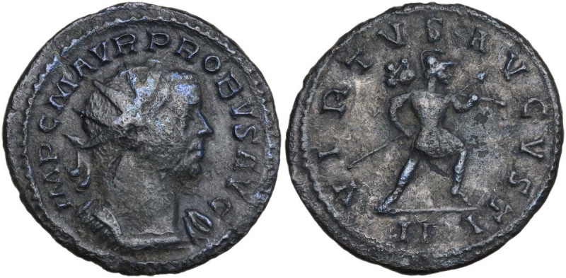 Probus (276-282). AE Antoninianus. Ticinum mint. Obv. IMP C M AVR PROBVS AVG. Ra...